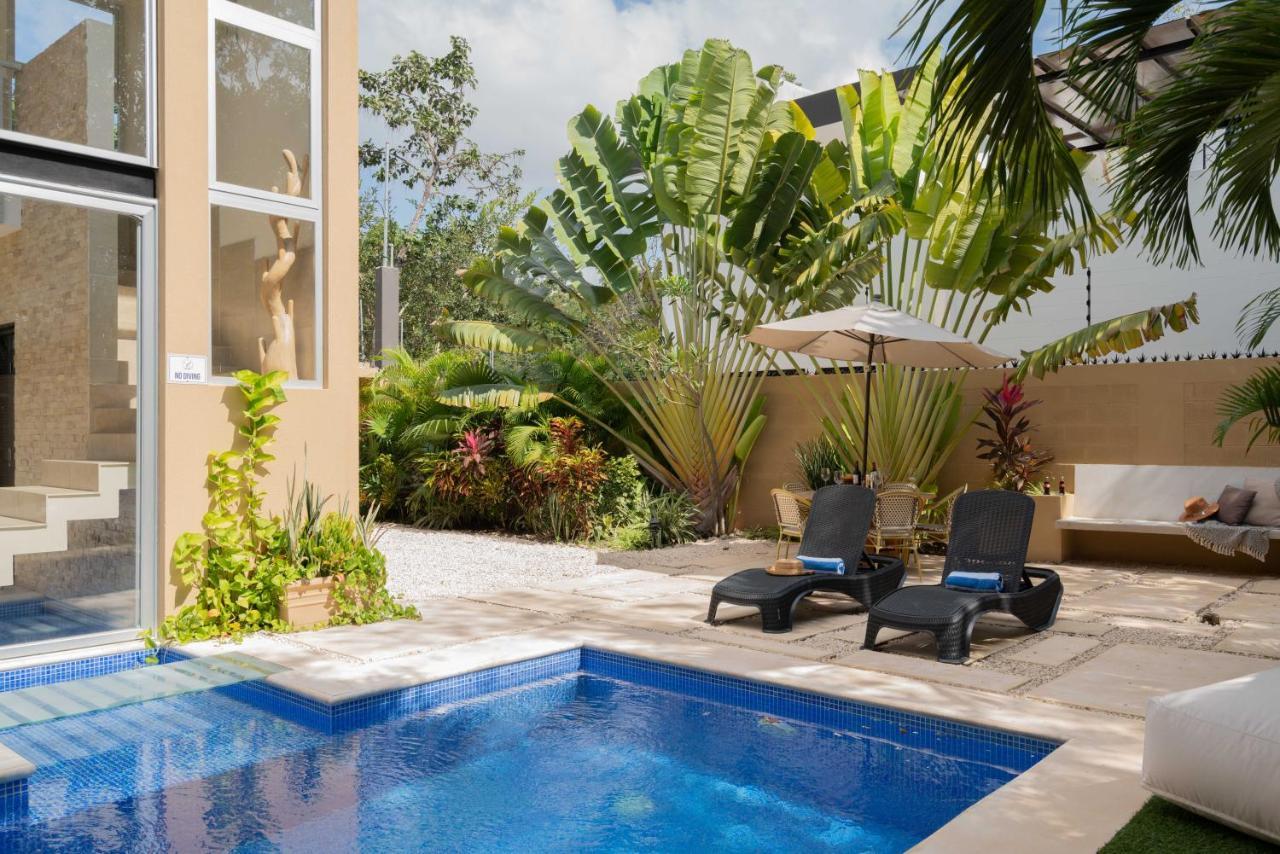 Tulum Private Modern Villa-Pool Beds-Ac-Internet-Parking-Grill المظهر الخارجي الصورة