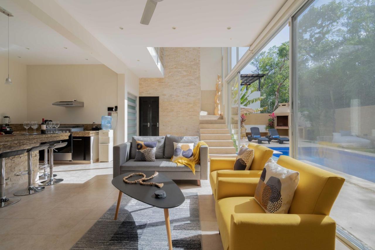 Tulum Private Modern Villa-Pool Beds-Ac-Internet-Parking-Grill المظهر الخارجي الصورة