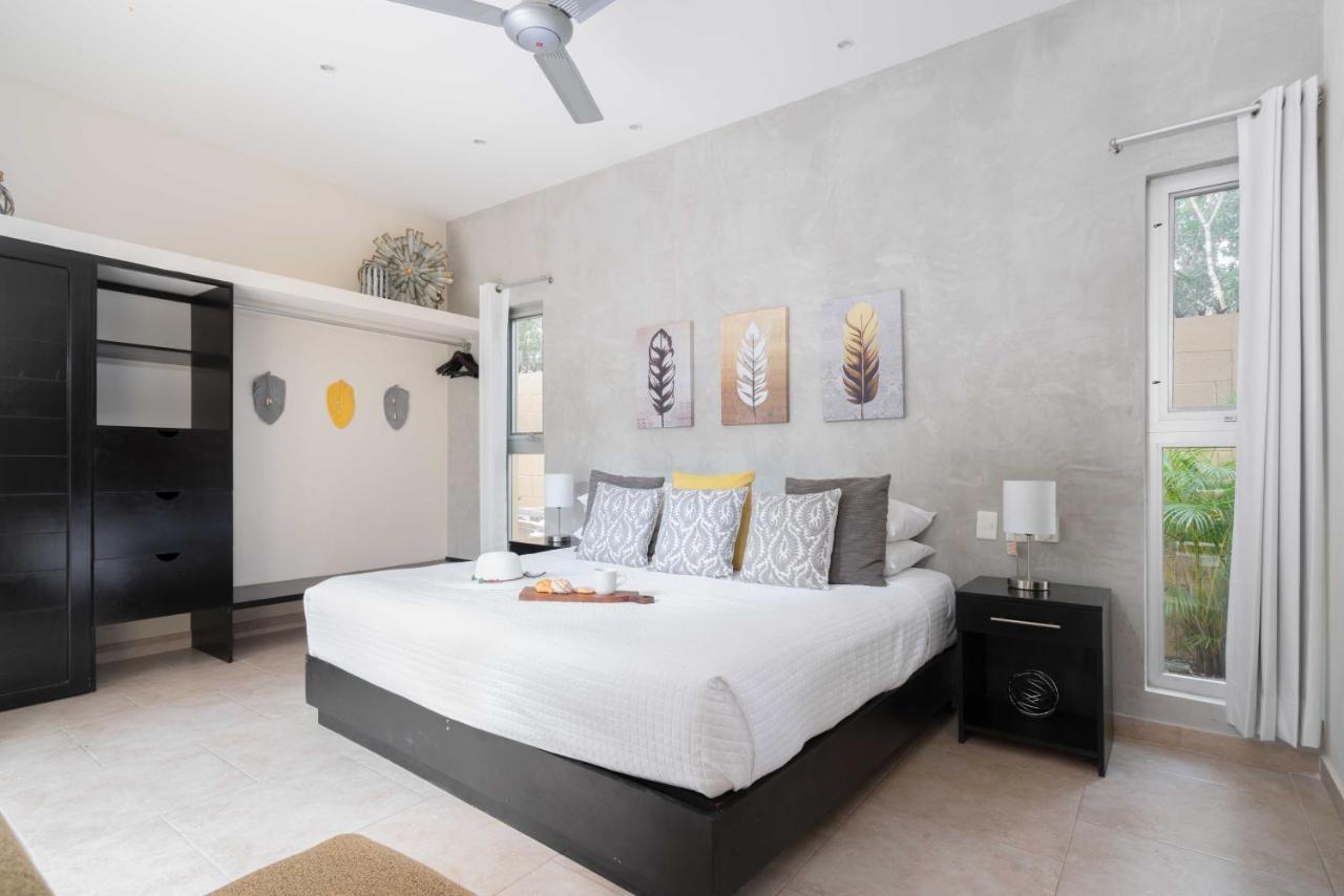 Tulum Private Modern Villa-Pool Beds-Ac-Internet-Parking-Grill المظهر الخارجي الصورة