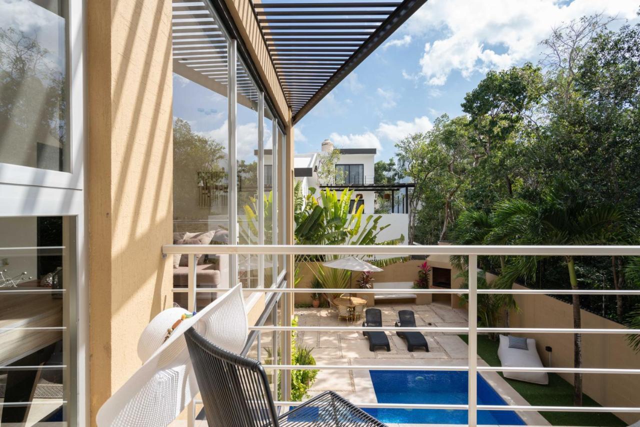 Tulum Private Modern Villa-Pool Beds-Ac-Internet-Parking-Grill المظهر الخارجي الصورة