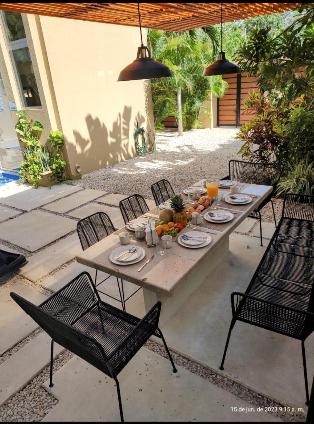 Tulum Private Modern Villa-Pool Beds-Ac-Internet-Parking-Grill المظهر الخارجي الصورة