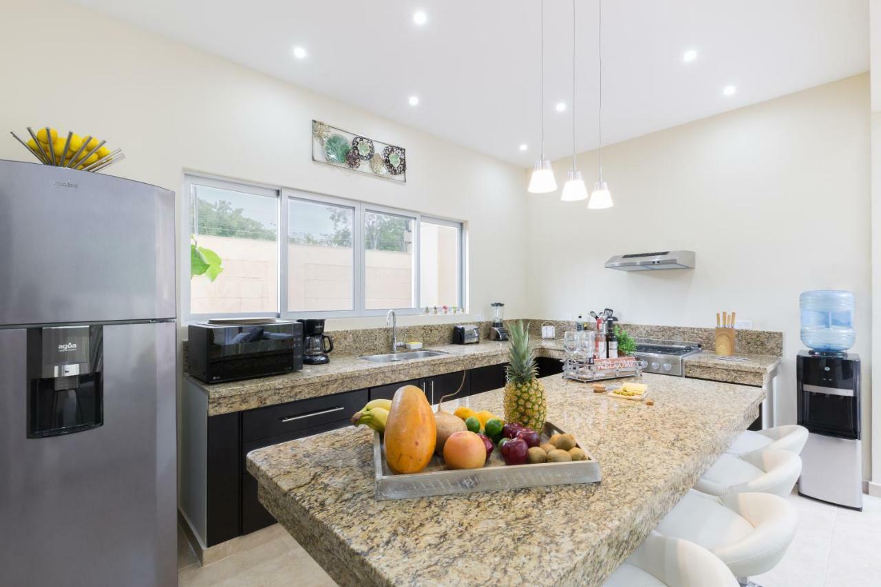 Tulum Private Modern Villa-Pool Beds-Ac-Internet-Parking-Grill المظهر الخارجي الصورة